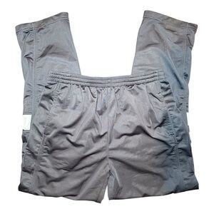 Vintage Y2K Utobia Gray Athletic Track Pants • Men’s XXL • Streetwear Gorpcore